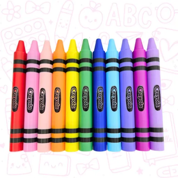 Funda para bolígrafo en forma de Crayola