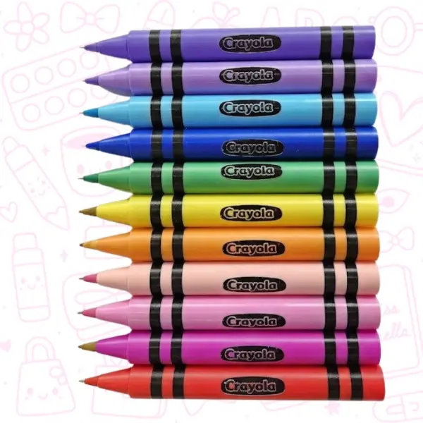 Funda para bolígrafo en forma de Crayola