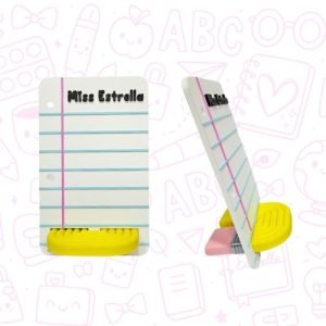Base de teléfono hoja raya (Personalizado)
