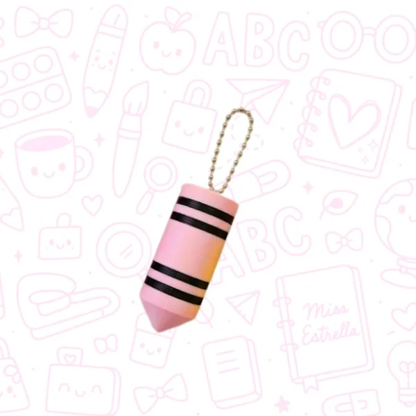 Porta USB tipo Llavero – Diseños Lápiz y Crayón
