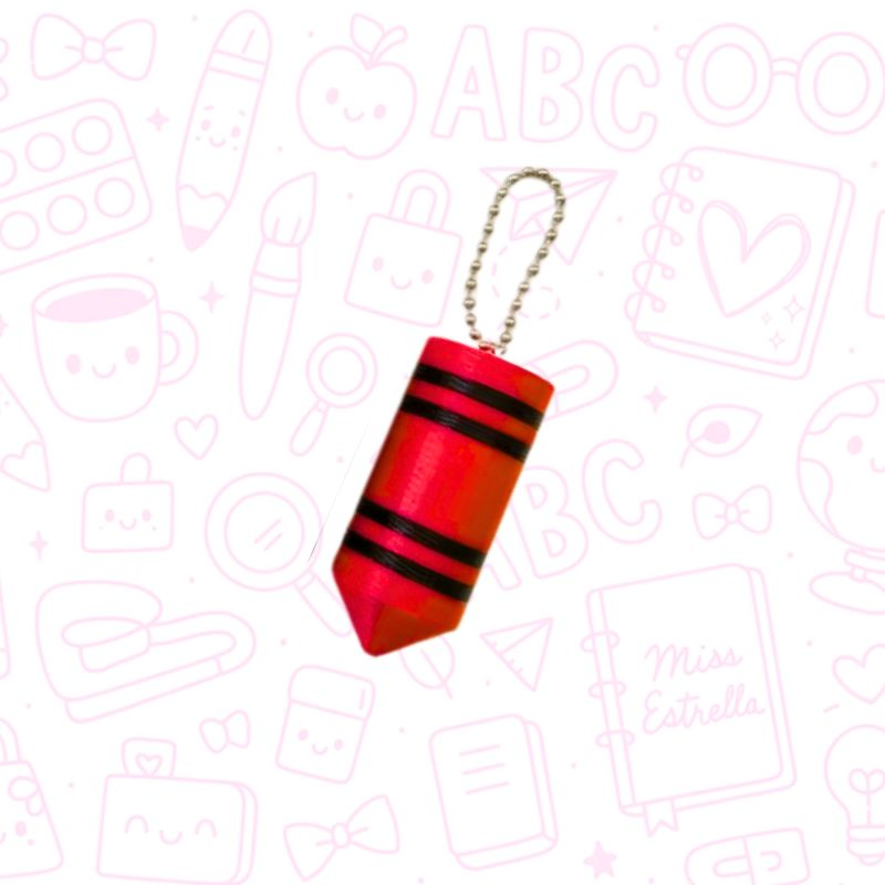 Porta USB tipo Llavero – Diseños Lápiz y Crayón