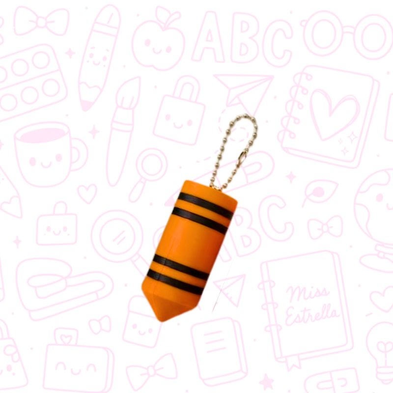 Porta USB tipo Llavero – Diseños Lápiz y Crayón