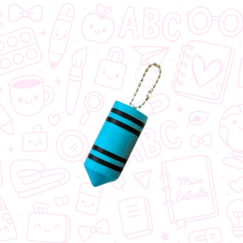 Porta USB tipo Llavero – Diseños Lápiz y Crayón